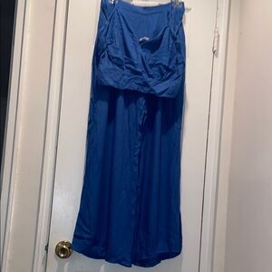 Elegant Blue Women's Pants set